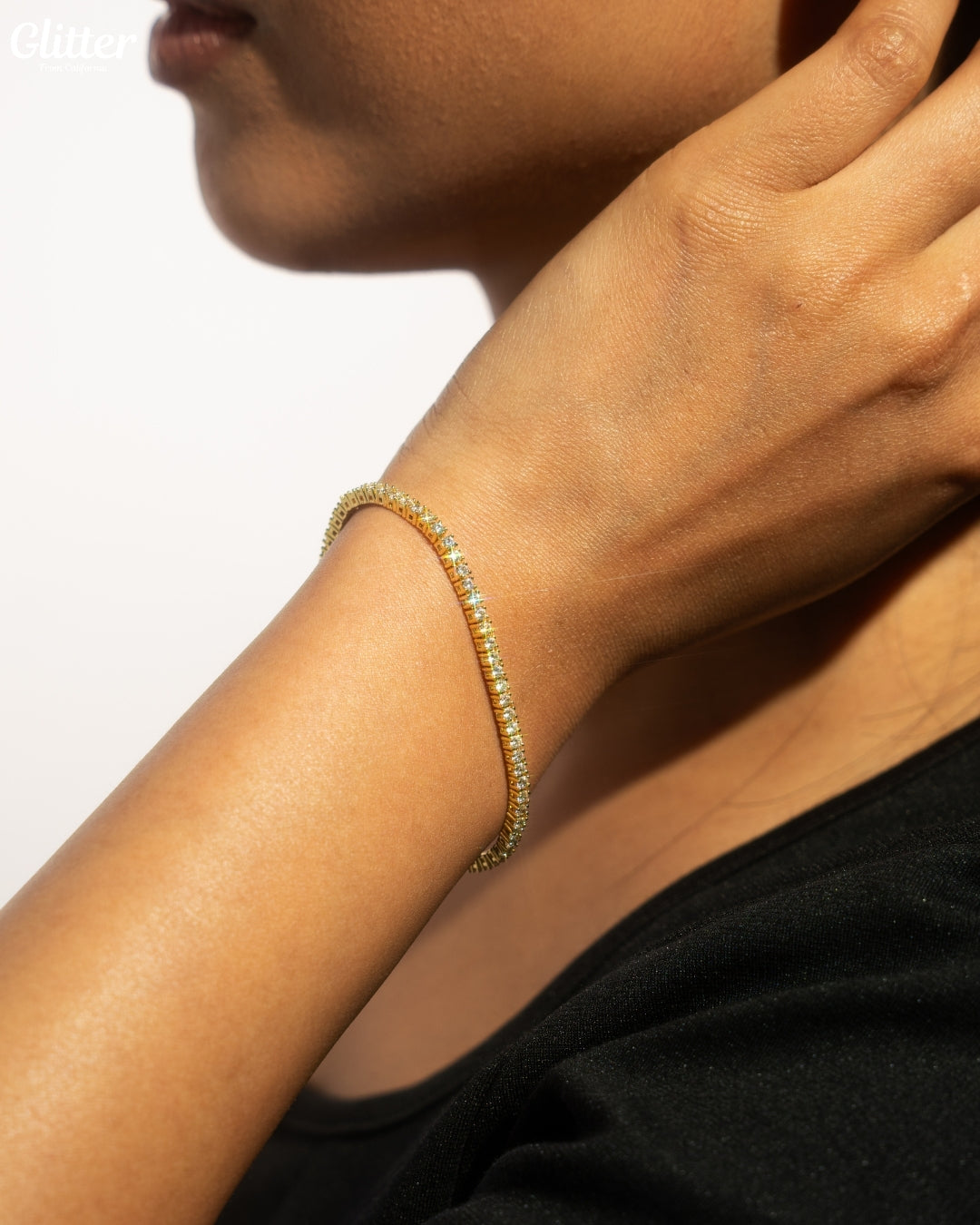 Luxury Tennis Bracelet【2mm/GOLD】