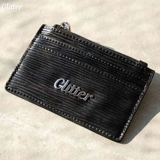 Glitter Mini Leather Wallet