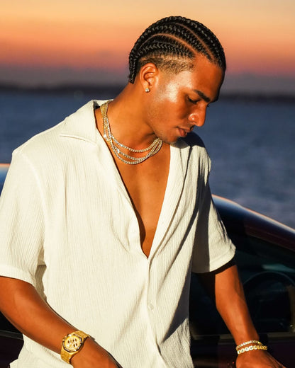 Luxury Tennis Necklace 【5mm / GOLD】