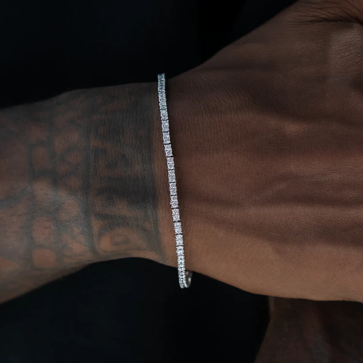 s925 Tennis Chain Bracelet【2mm】