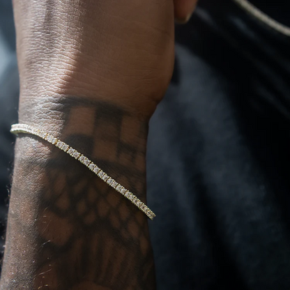 s925 Tennis Chain Bracelet【2mm】