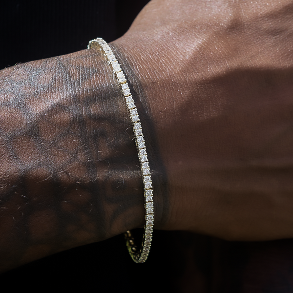 s925 Tennis Chain Bracelet【2mm】 – Glitter
