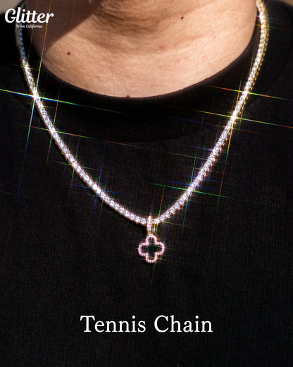 Iced Out Motif Pendant