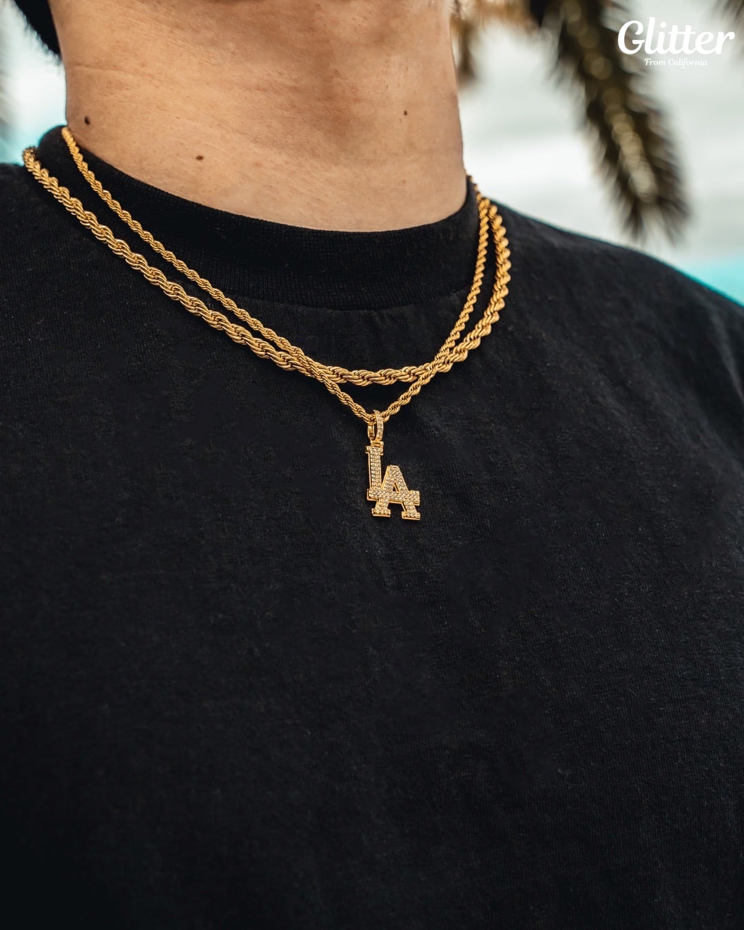 Iced Out LA Pendant