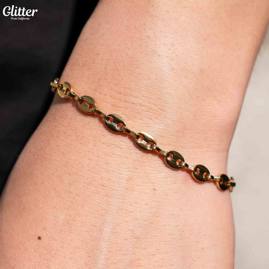 5mm Puffed Gucci Chain Bracelet