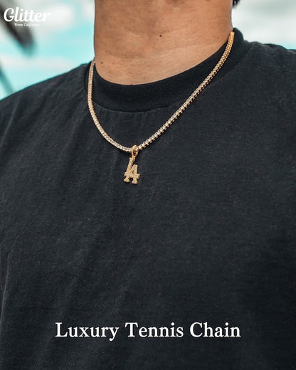 s925 Iced Out LA Pendant