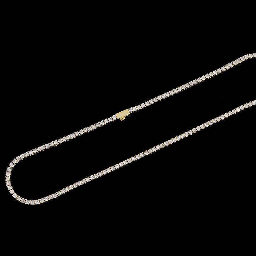 Luxury Tennis Necklace 【3mm / GOLD】