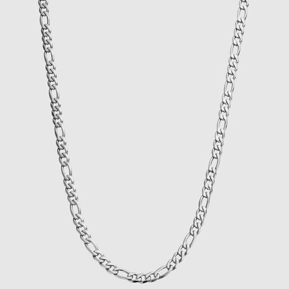 Figaro Chain Necklace【5mm/SILVER】