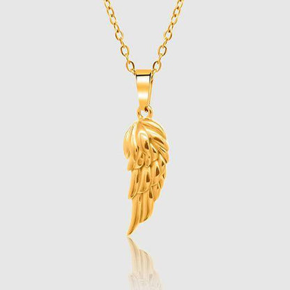 Wing Pendant Necklace【Gold】