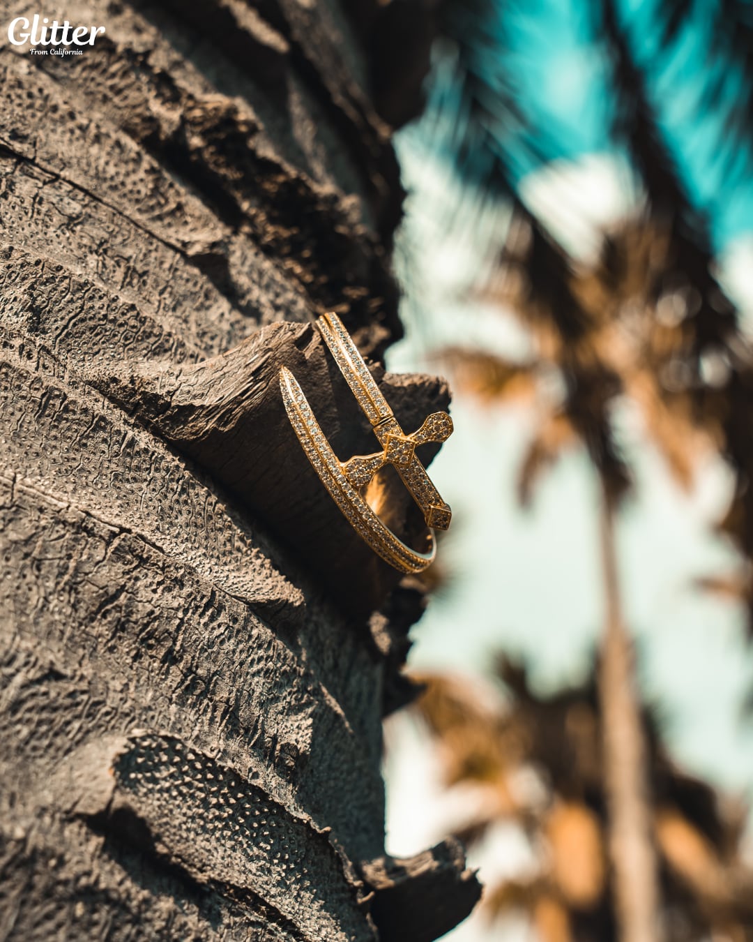 Iced Out Dagger Bracelet