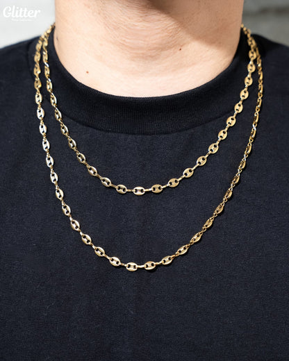 5mm Puffed Gucci Chain Necklace