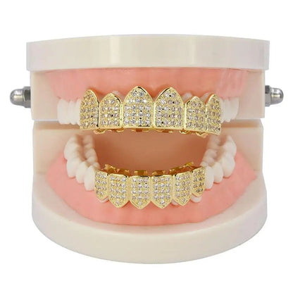 Iced Out Grillz 【GOLD / SILVER】