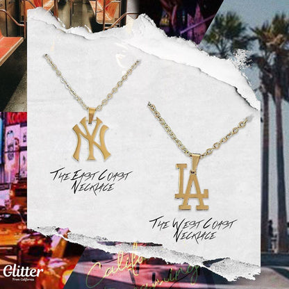 LA / NY Necklace 【GOLD/SILVER】