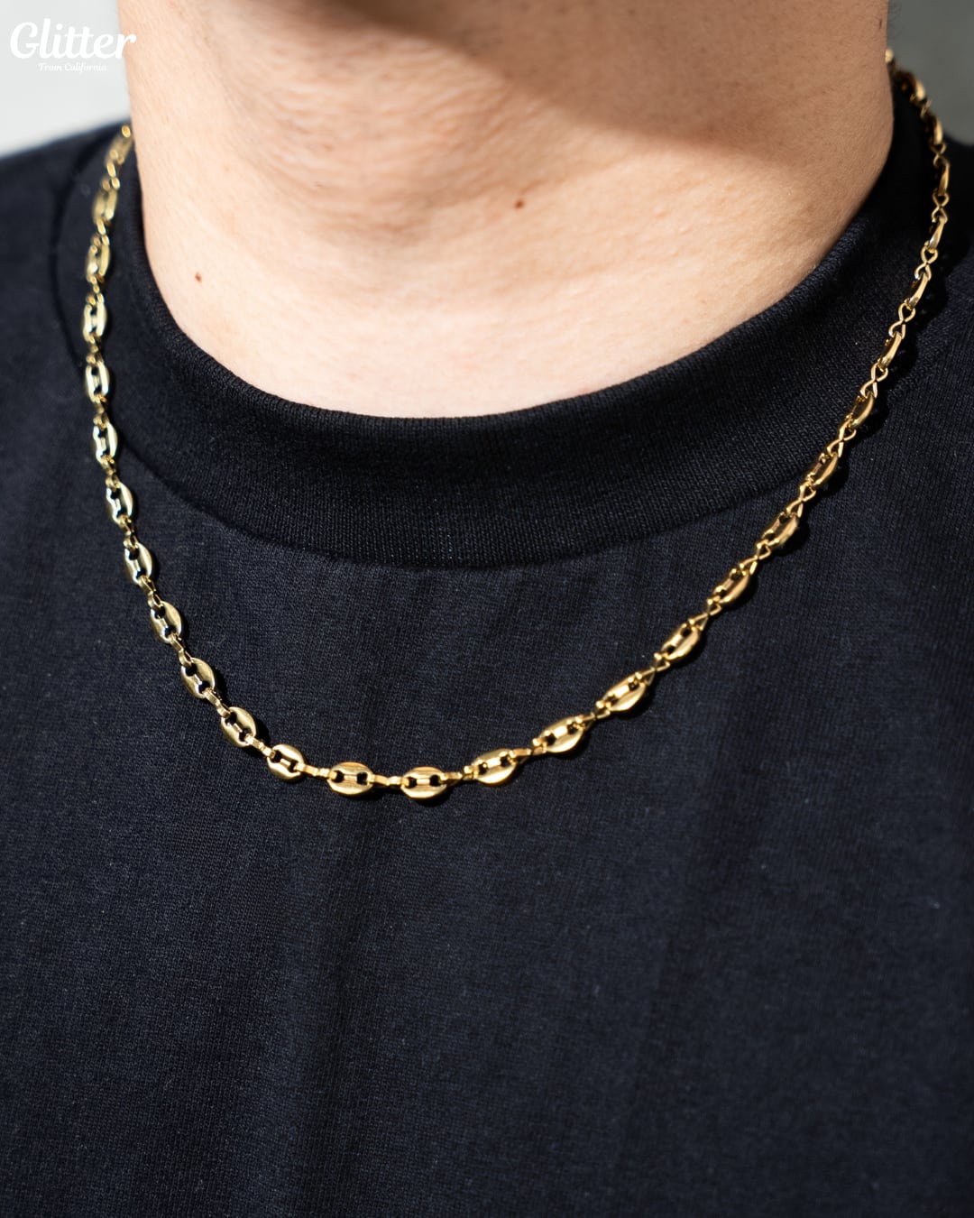 5mm Puffed Gucci Chain Necklace