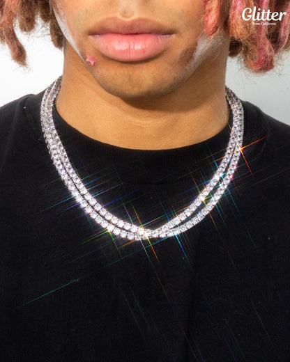 Double Tennis Chain Set【5mm】