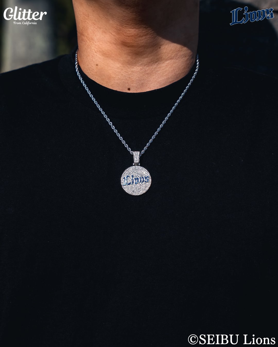 Iced Out Lions Pendant 【埼玉西武ライオンズ】