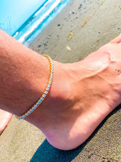 Luxury Tennis Anklet【GOLD/SILVER】