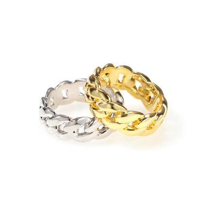 Miami Cuban Ring 【GOLD】