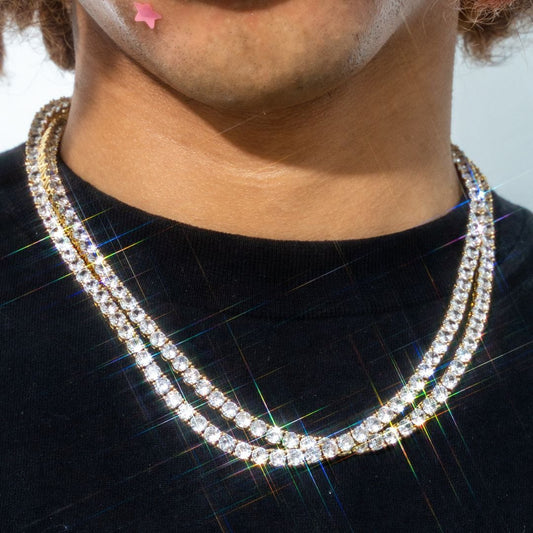 Double Tennis Chain Set【5mm】