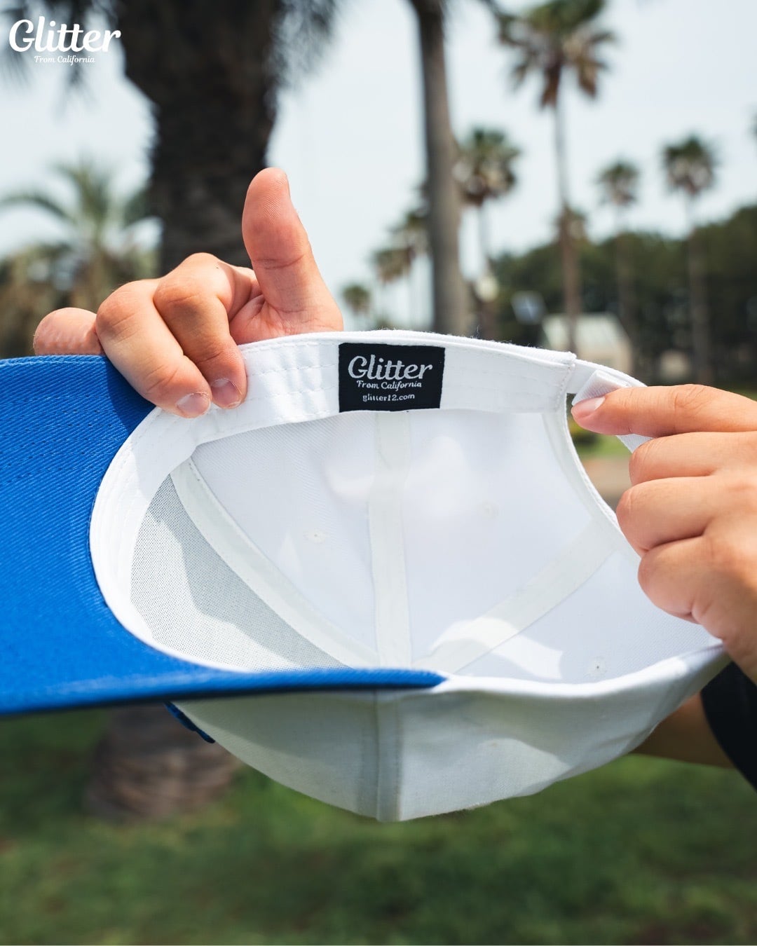 Upside Down LA HAT【LA BLUE/WHITE】