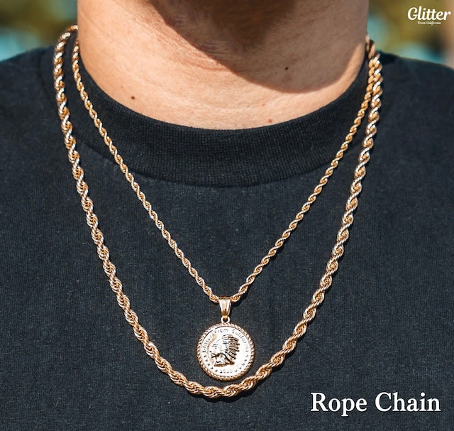 s925 Glitter Indian Coin Pendant