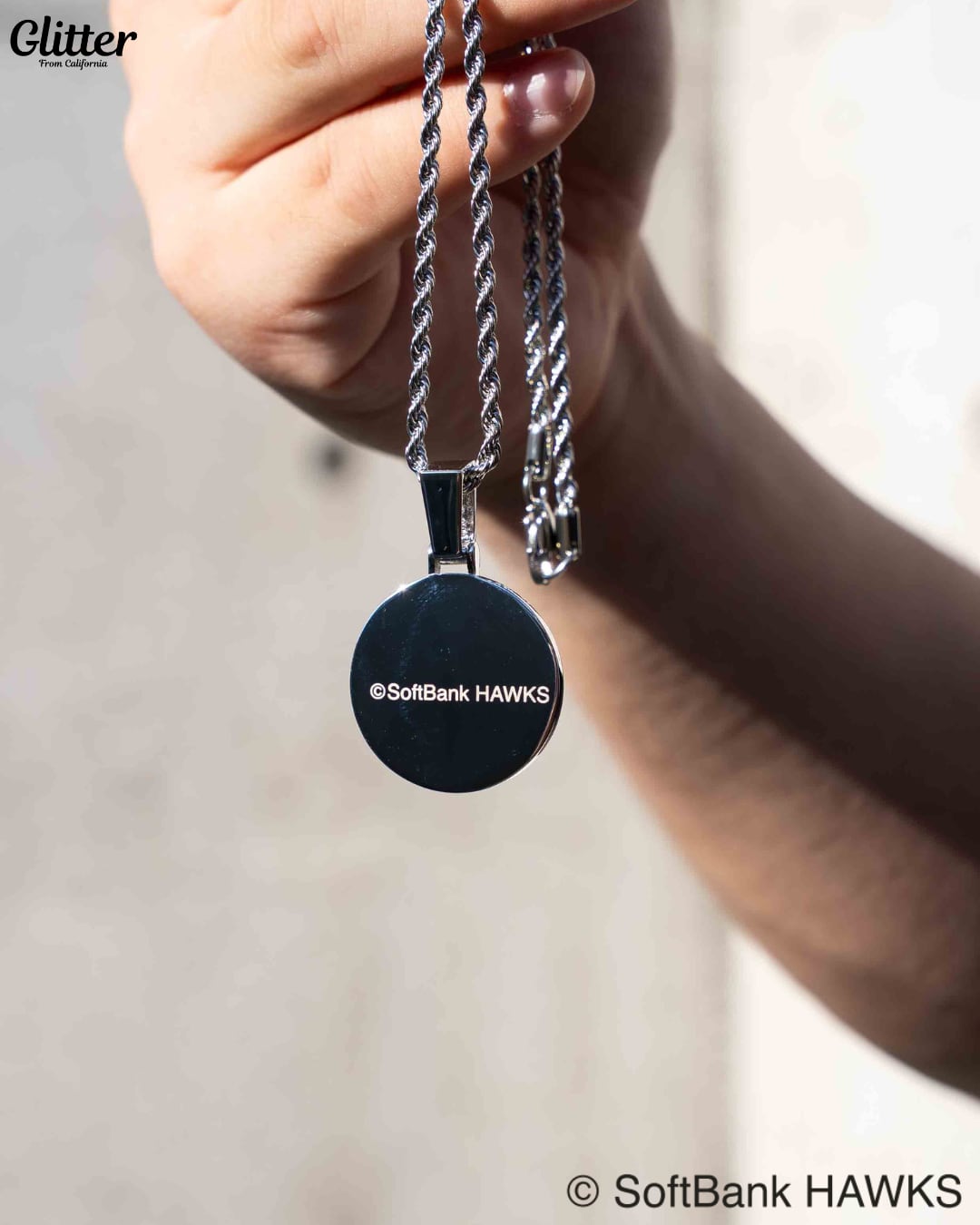 Iced Out HAWKS Pendant 【福岡ソフトバンクホークス】