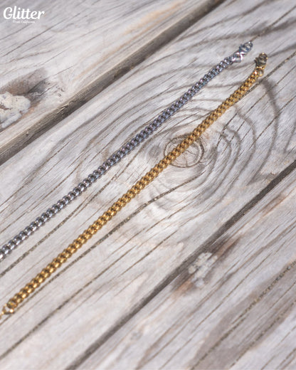 Miami Cuban Chain Anklet 【5mm】