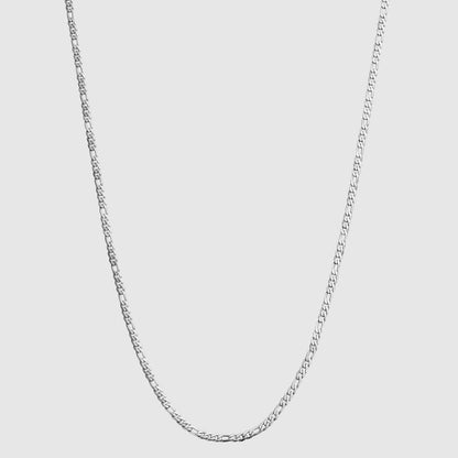 Figaro Chain Necklace【3mm/SILVER】