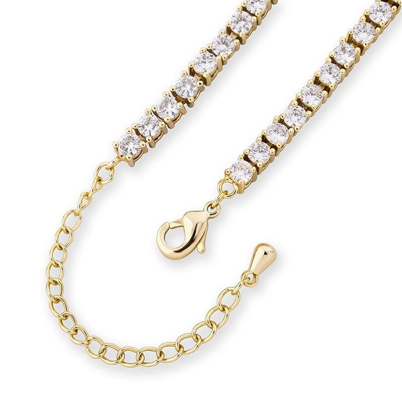 Luxury Tennis Anklet【GOLD/SILVER】