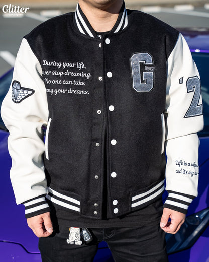 Glitter '20 Stadium Jacket【BLACK】