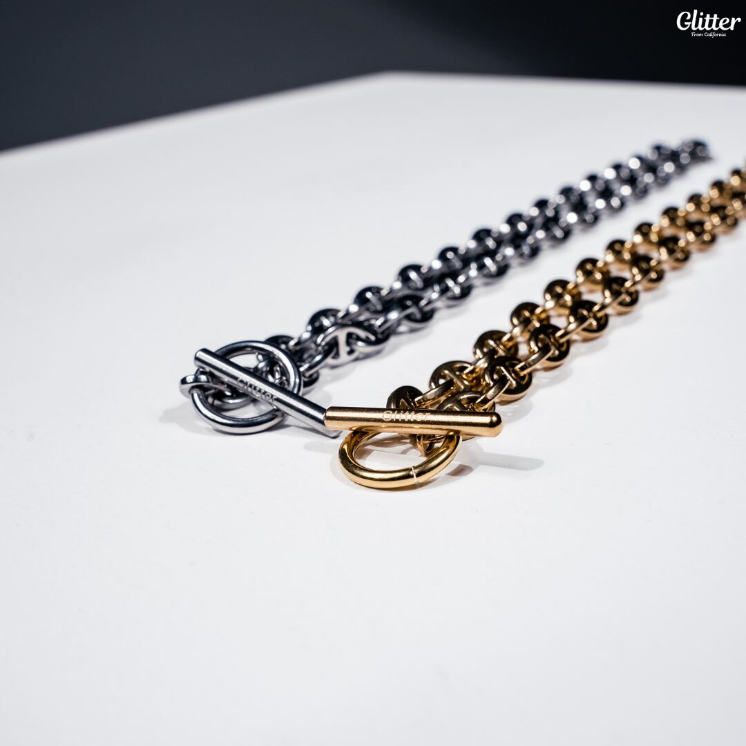 Mariner Chain Necklace【GOLD/SILVER】