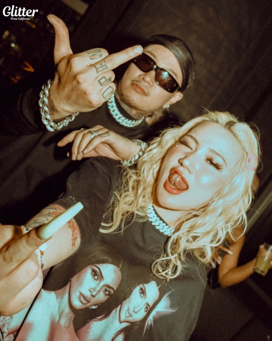 Iced Out Prong Chain Necklace 【19mm】